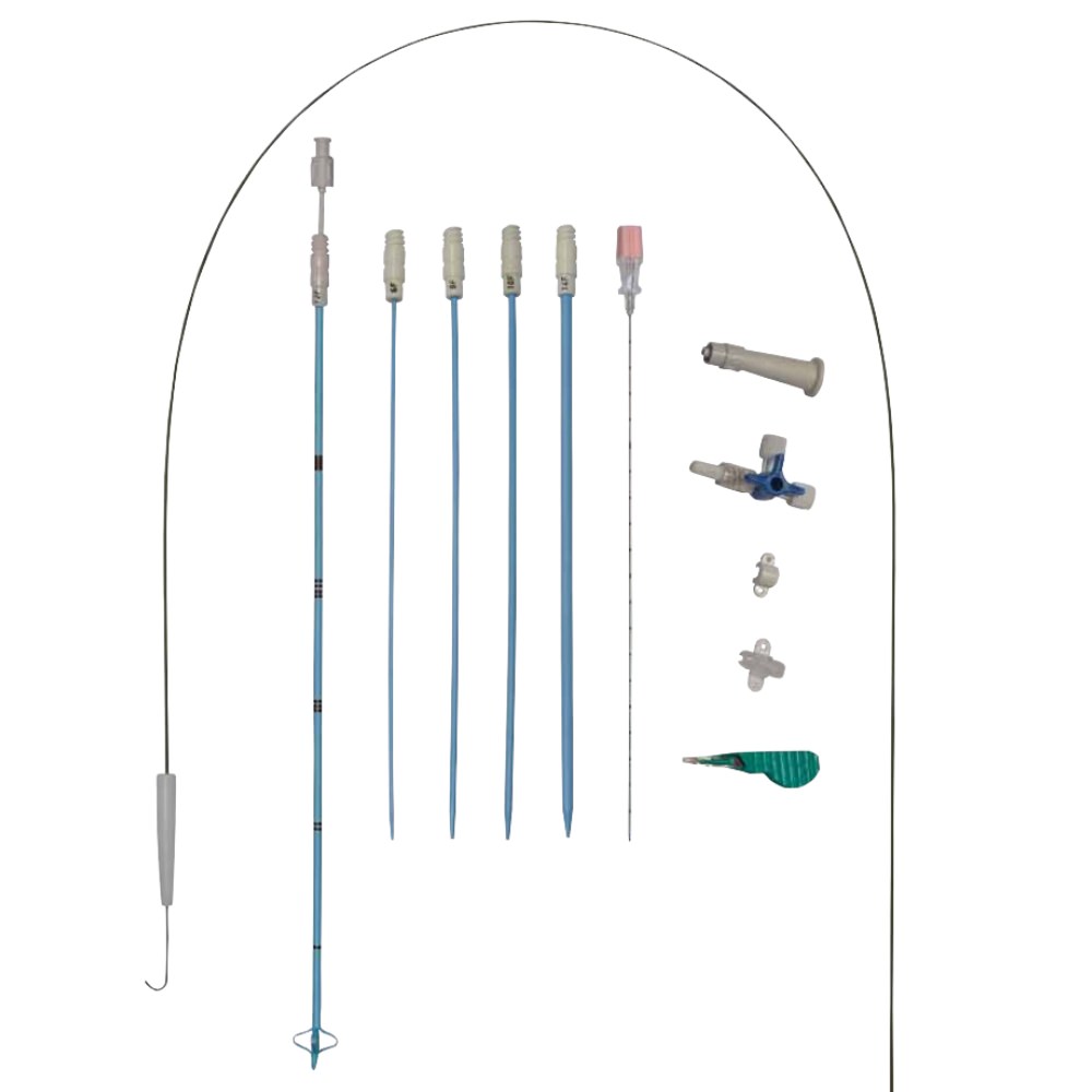 Set de Nefrostomía con Catéter Malecot 12 CH